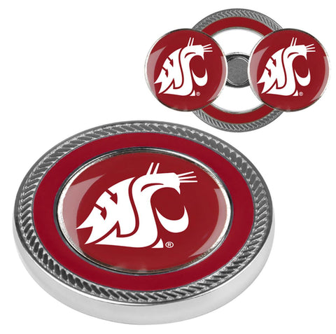 Washington State Cougars Challenge Coin / 2 Ball Markers