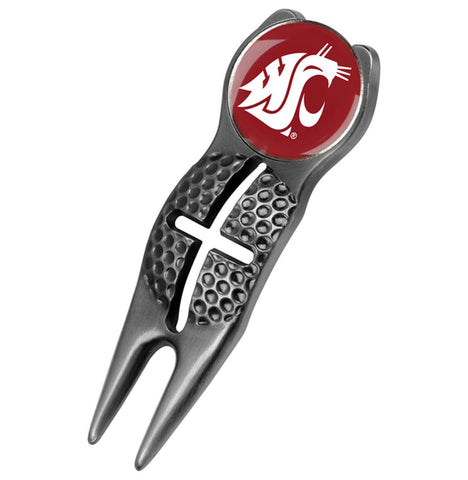 Washington State Cougars Crosshairs Divot Tool  