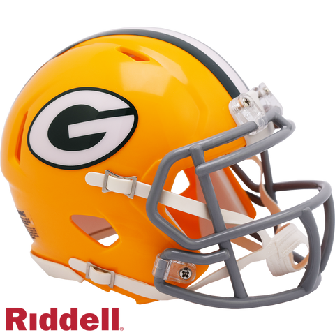 Green Bay Packers s Helmet Riddell Replica Mini Speed Style 1961 1979 T/B