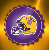 LSU Tigers Bottle Cap Wall Sign