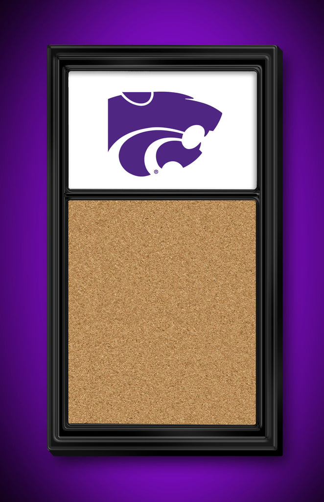 Kansas State Wildcats Cork Bulletin Board Primary Logo 