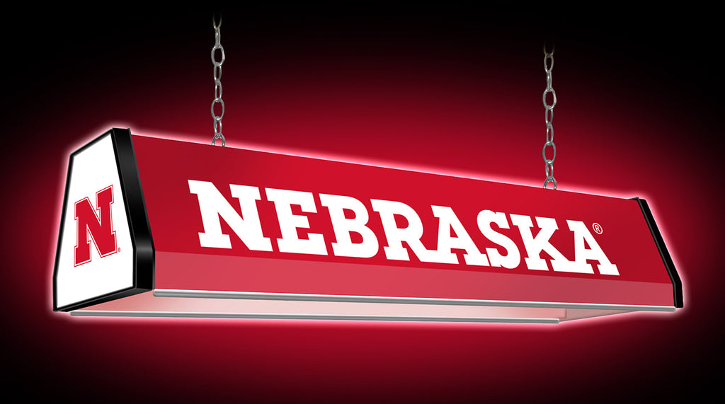 Nebraska Cornhuskers 38” Pool Table Light Red 