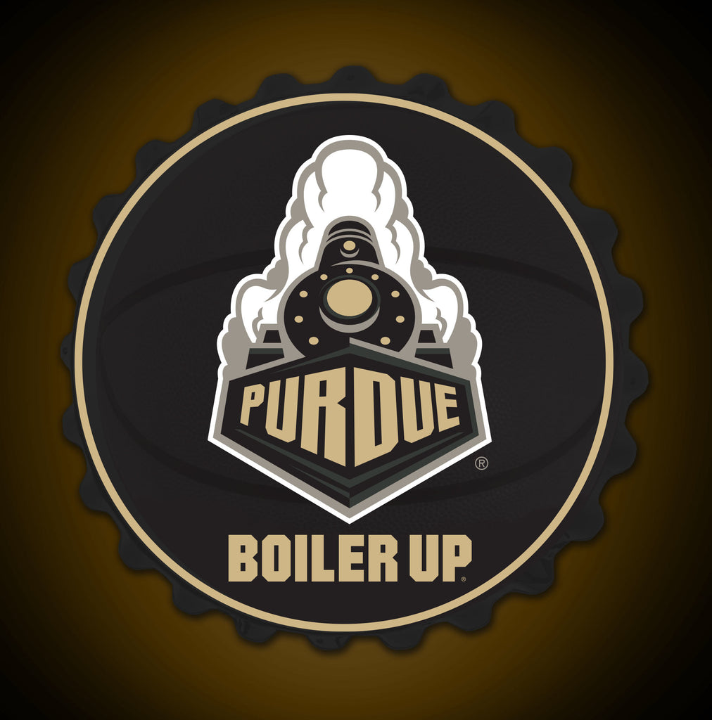 Purdue Boilermakers Special Logo Bottle Cap Sign 
