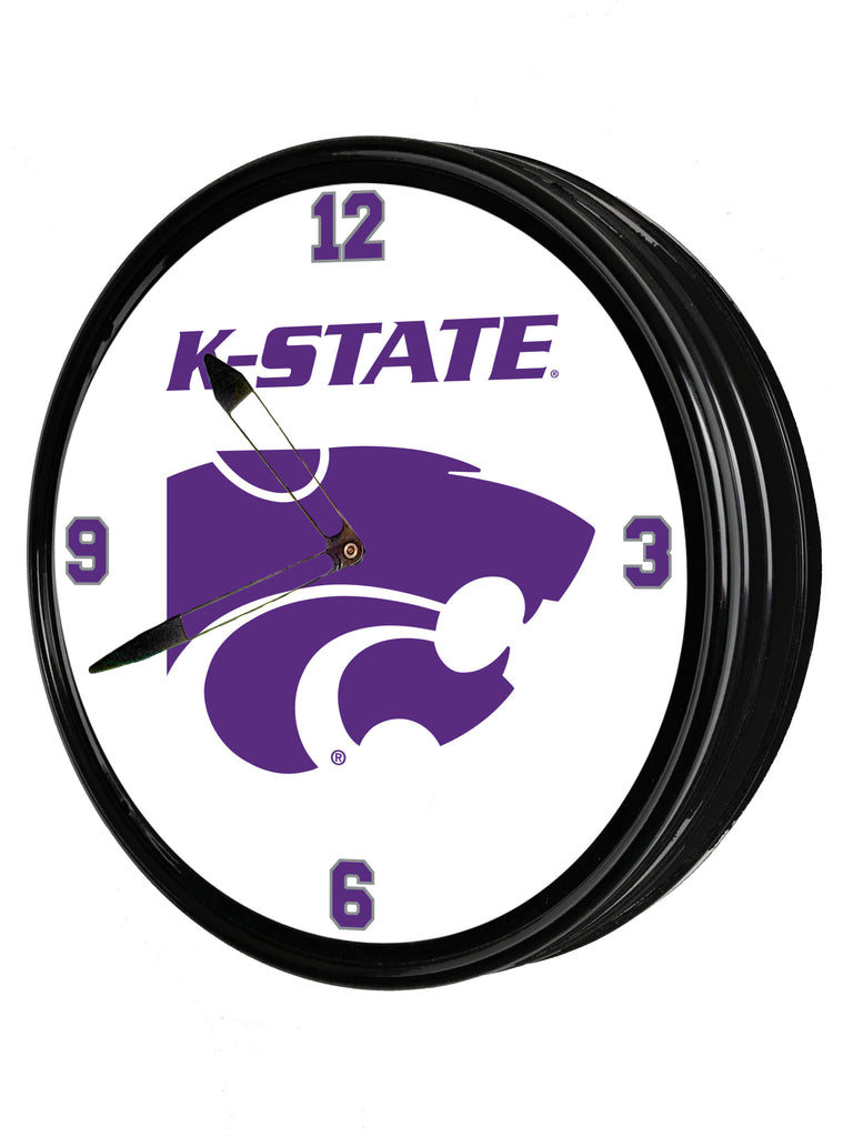 Kansas State Wildcats 19 inch LED Wall Clock