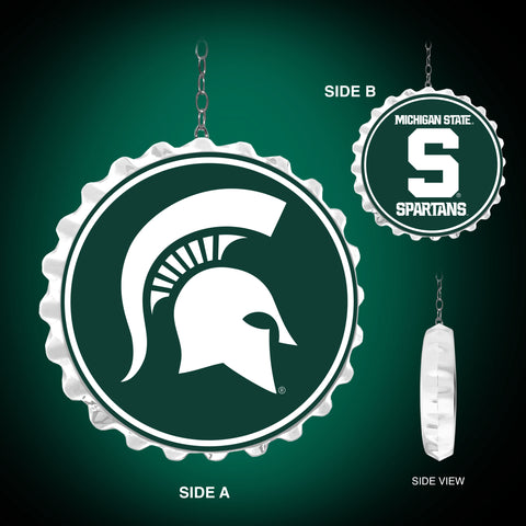 Michigan State Spartans 2 Sided Ceiling Hanging Dangler