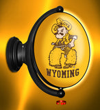 Wyoming Cowboys Rotating LED Sign