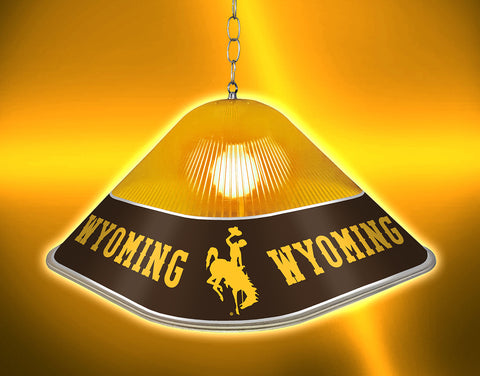 Wyoming Cowboys U. of Game Room Table Light 