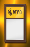 Wyoming Cowboys Dry Erase Whiteboard