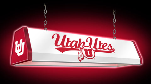 Utah Utes 38” Standard Billiards Pool Table Light 