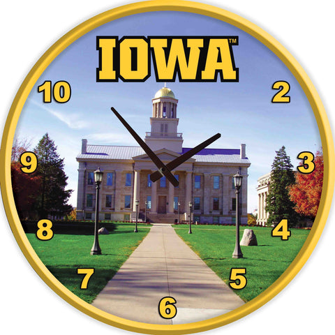 Iowa Hawkeyes Wall Clock