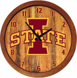 Iowa State Cyclones 20” Barrel Top Clock