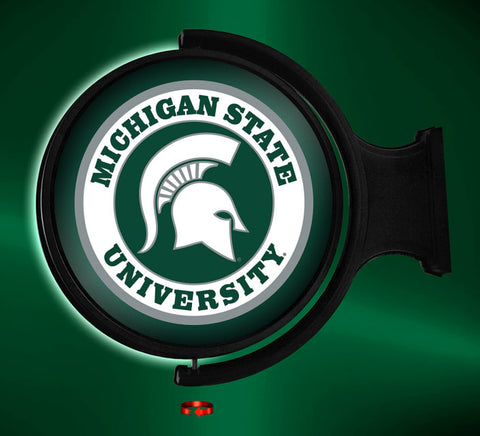 Michigan State Spartans Rotating LED Sign