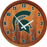 Michigan State Spartans 20” Barrel Top Clock